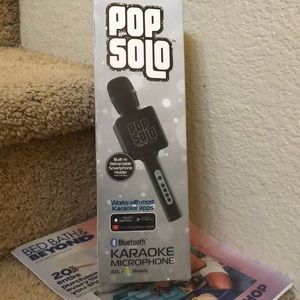 Pop solo microphone